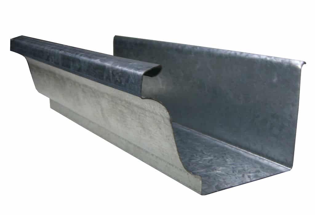 Galvanized Gutter Installation